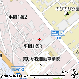 小山商会札幌営業所周辺の地図