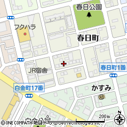 北海道釧路市春日町周辺の地図