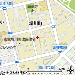 北海道釧路市堀川町周辺の地図
