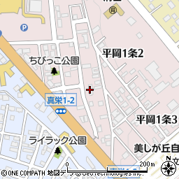 大光八番館周辺の地図