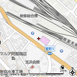 ダイナム釧路宝町店周辺の地図