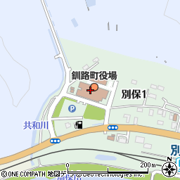 北海道釧路郡釧路町周辺の地図