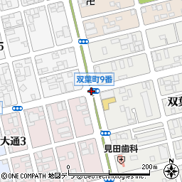 双葉町９周辺の地図