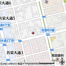 北海道釧路市新栄町3-18周辺の地図