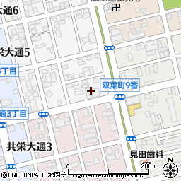 北海道釧路市新栄町3周辺の地図