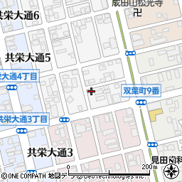 北海道釧路市新栄町3-4周辺の地図