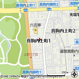 朝日新聞サービスアンカー　南区ＡＳＡ真駒内周辺の地図