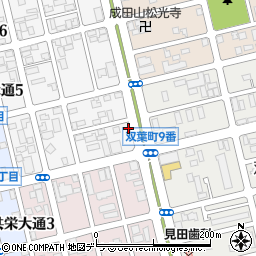 北海道釧路市新栄町3-11周辺の地図