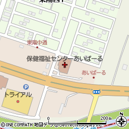 釧路町役場　保健福祉センター・あいぱーる周辺の地図
