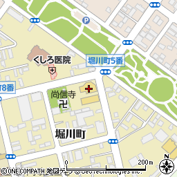 トヨタモビリティ釧路堀川店周辺の地図