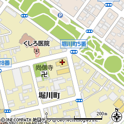 トヨタモビリティ釧路　堀川店周辺の地図