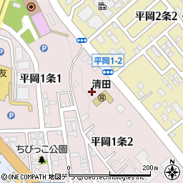 福田部品株式会社　平岡営業所周辺の地図