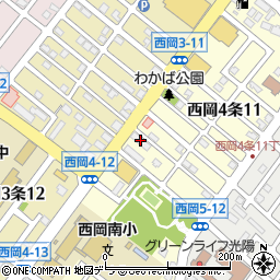 香風館壱番周辺の地図