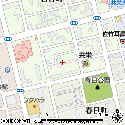北海道釧路市若竹町5周辺の地図