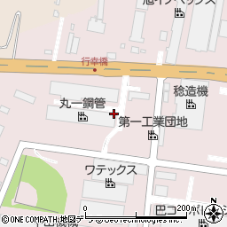 丸一鋼管株式会社　札幌事務所周辺の地図