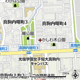 真駒内曙町第７ＡＰ周辺の地図