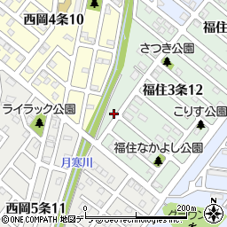 株式会社期成サポート北海道周辺の地図