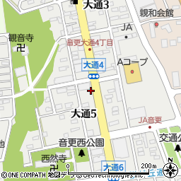 相澤クリーニング店大通５丁目店周辺の地図