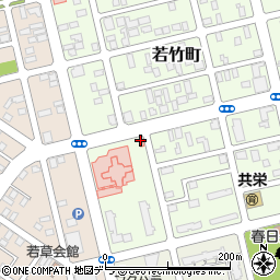 なの花薬局若竹店周辺の地図