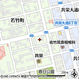 北海道釧路市若竹町2周辺の地図