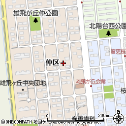 北海道河東郡音更町雄飛が丘仲区1-93周辺の地図