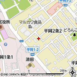 国分北海道支社周辺の地図