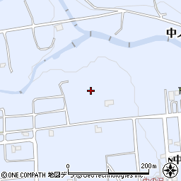 北海道札幌市南区中ノ沢周辺の地図