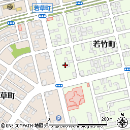 北海道釧路市若竹町8周辺の地図