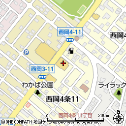ファッションセンターしまむら西岡店周辺の地図