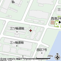 北海道釧路市西港周辺の地図