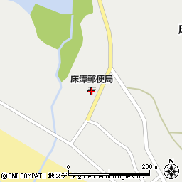 床潭郵便局 ＡＴＭ周辺の地図