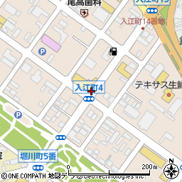 北海道釧路市入江町周辺の地図