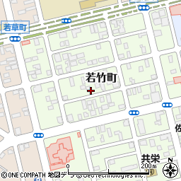 〒085-0036 北海道釧路市若竹町の地図
