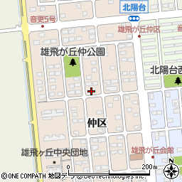 北海道河東郡音更町雄飛が丘仲区1-177周辺の地図