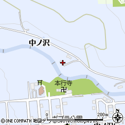 北海道札幌市南区中ノ沢1763周辺の地図