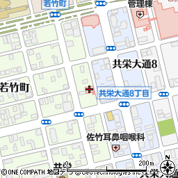 中田内科医院周辺の地図