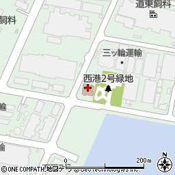 釧路市港湾庁舎周辺の地図