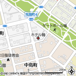 ホテル鶴周辺の地図