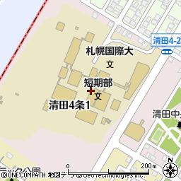 北海道札幌市清田区清田４条周辺の地図