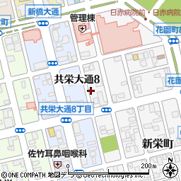 聖教新聞　釧路中央販売店周辺の地図