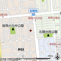 北海道河東郡音更町雄飛が丘仲区1-146周辺の地図