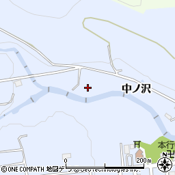 北海道札幌市南区中ノ沢1769-81周辺の地図
