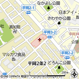 札幌平岡病院周辺の地図