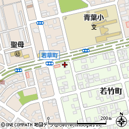 朋学塾　若竹教室周辺の地図