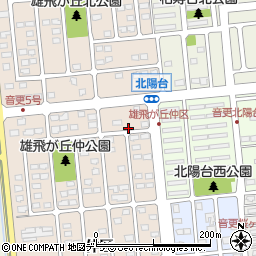 北海道河東郡音更町雄飛が丘仲区1-171周辺の地図