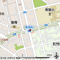 若竹町19番地周辺の地図