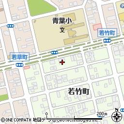 北海道釧路市若竹町18周辺の地図