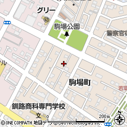〒085-0048 北海道釧路市駒場町の地図