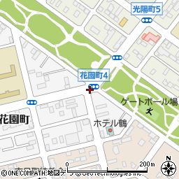 花園町周辺の地図