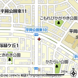 里塚緑ヶ丘まちかど公園周辺の地図
